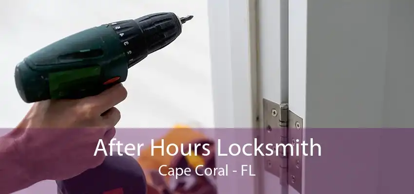 After Hours Locksmith Cape Coral - FL